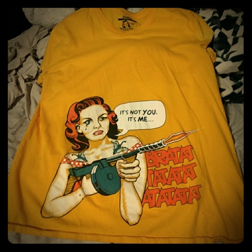 Threadless retro t-shirt